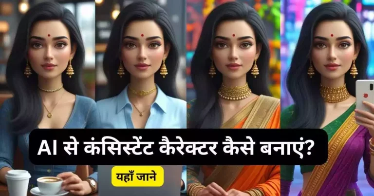 Consistent Image Generator AI से एक जैसे कैरेक्टर कैसे बनाएं