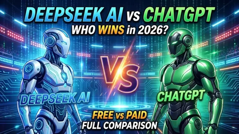 DeepSeek AI vs ChatGPT in Hindi: कौन सा AI बेहतर है? Pricing, Features और Latest Updates