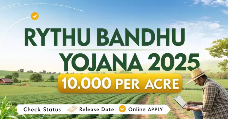 rythu bandhu scheme status amount benefits