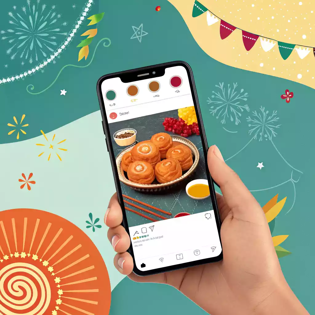 Prompt Meaning in Hindi: Instagram story with Hindi prompt example

