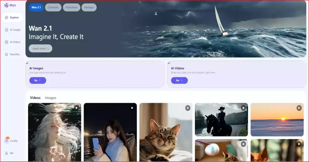 Wan 2.1 AI Video Generator: Free AI इमेज और वीडियो बनायें