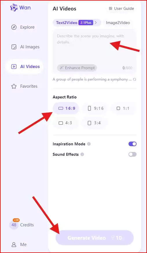 Wan 2.1 AI Video Generator: Free AI इमेज और वीडियो बनायें
