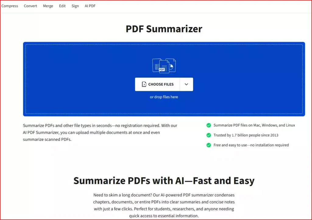 मुफ्त AI PDF Summarizer से PDF को आसानी से समझें और समय बचाएँ