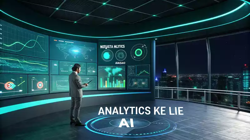 AI Analytics Tools 2025 - Hyper Realistic Data Command Center

