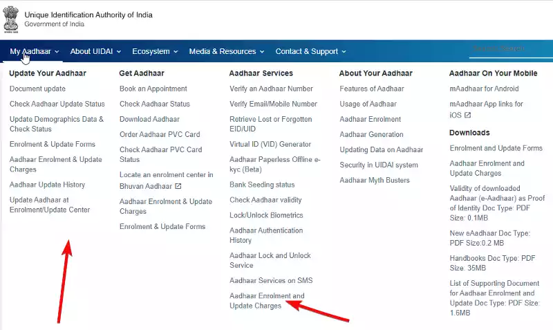 Aadhaar authentication history check