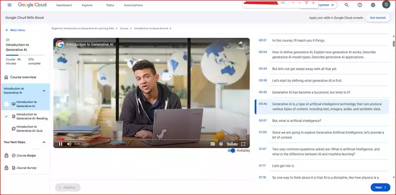 Free Artificial Intelligence course online free with certificate