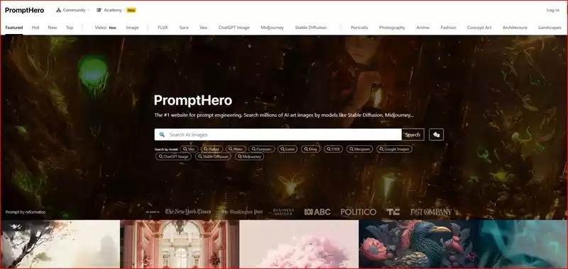PromptHero alternative