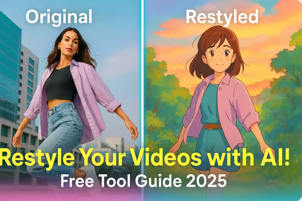how to restyle photo in studio ghibli art style