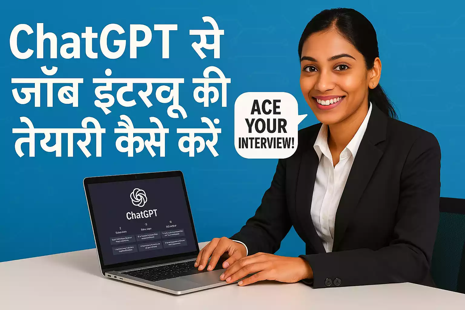 ChatGPT से जॉब इंटरव्यू की तैयारी कैसे करें, आसान गाइड 5 मिनट में
