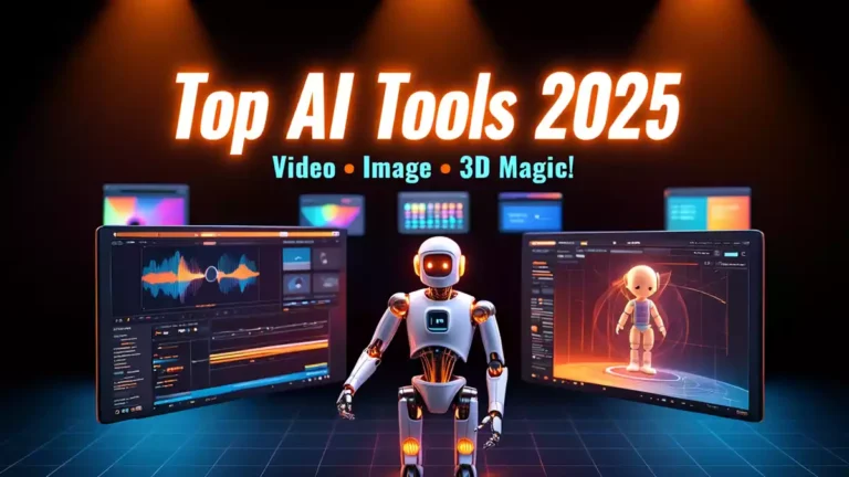 2025 के नए AI टूल्स: वीडियो, इमेज, और 3D मॉडलिंग में क्रांति