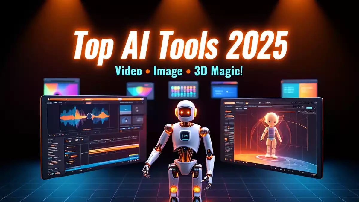 2025 के नए AI टूल्स: वीडियो, इमेज, और 3D मॉडलिंग में क्रांति