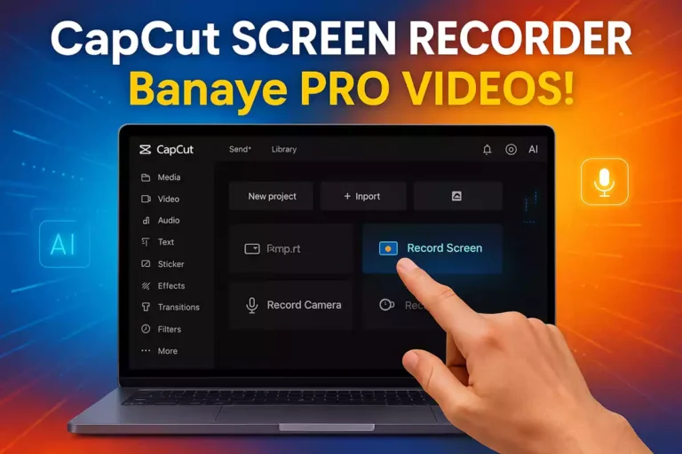 How to Use CapCut Screen Recorder on PC: Step-by-Step Guide for Beginners