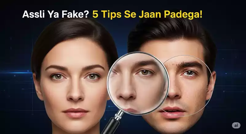 डीपफेक वीडियो कैसे पहचानें: 5 आसान तरीके और टूल्स, AI फेक असली नकली पकड़ें