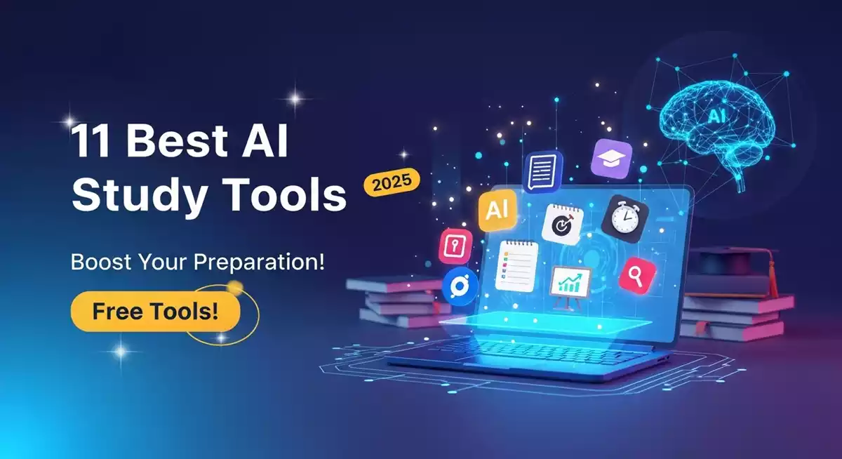 11 Best AI Study Tools जो आपकी तैयारी को बनाएंगे असरदार