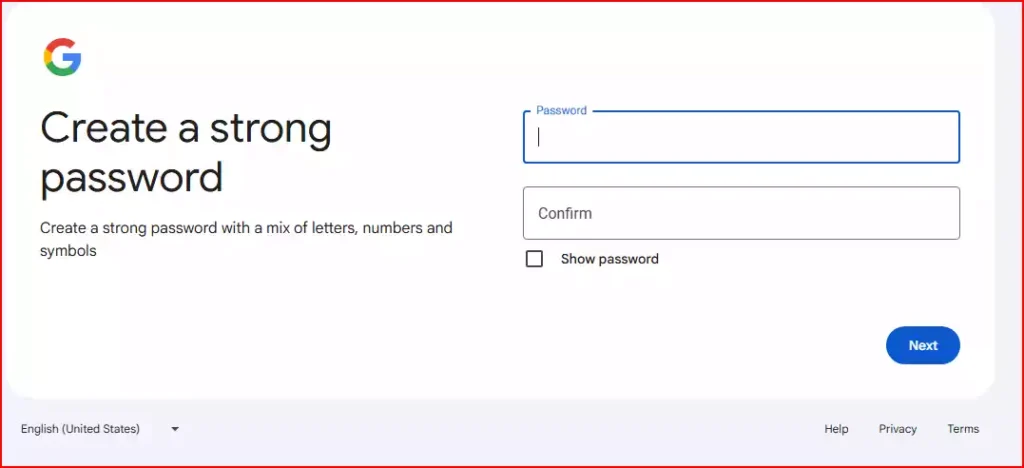 google account password kaise banaye
