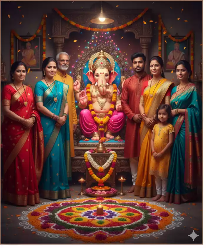 Ganesh Chaturthi AI Images: एडिटिंग प्रॉम्प्ट्स: वायरल फोटो वीडियो बनायें!