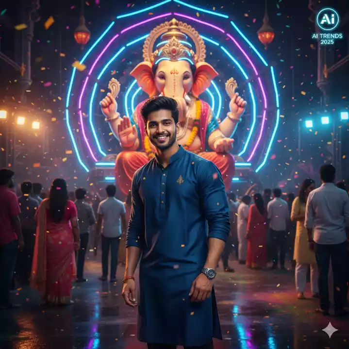 Ganesh Chaturthi AI Images: एडिटिंग प्रॉम्प्ट्स: वायरल फोटो वीडियो बनायें!