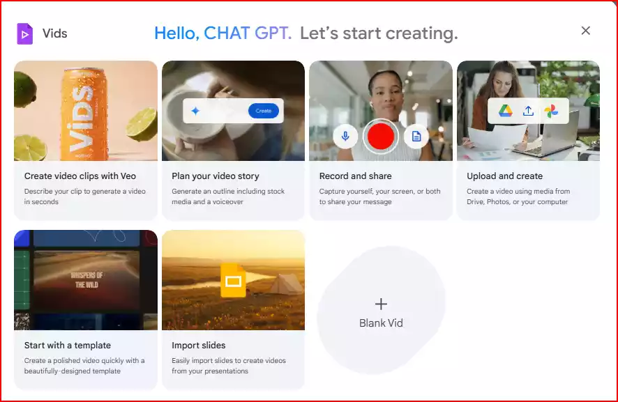 How To Use Google Vids (Beginner's Guide