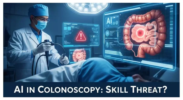 कोलोनोस्कोपी में एआई के खतरे: डॉक्टरों की स्किल 20% घटी, अध्ययन