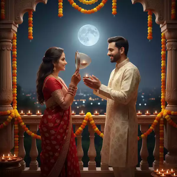 Karwa Chauth 2025: AI से बनाएं सबसे अलग करवा चौथ मेहंदी डिज़ाइन (25+ प्रॉम्प्ट्स!)
