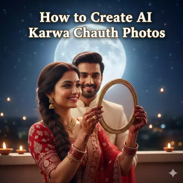 Karwa Chauth 2025: AI से बनाएं सबसे अलग करवा चौथ मेहंदी डिज़ाइन (25+ प्रॉम्प्ट्स!)