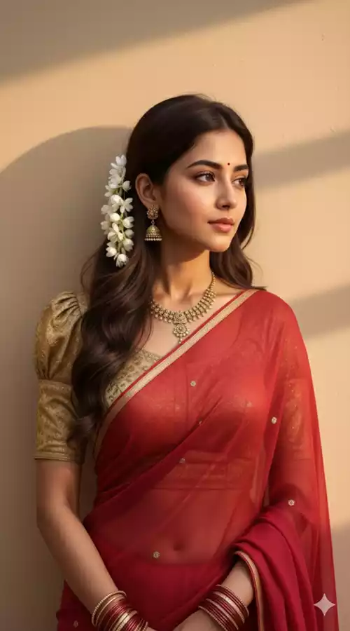 Gemini AI Saree Prompt: Google AI से 90s रेट्रो और बॉलीवुड स्टाइल साड़ी फोटो कैसे बनाएं