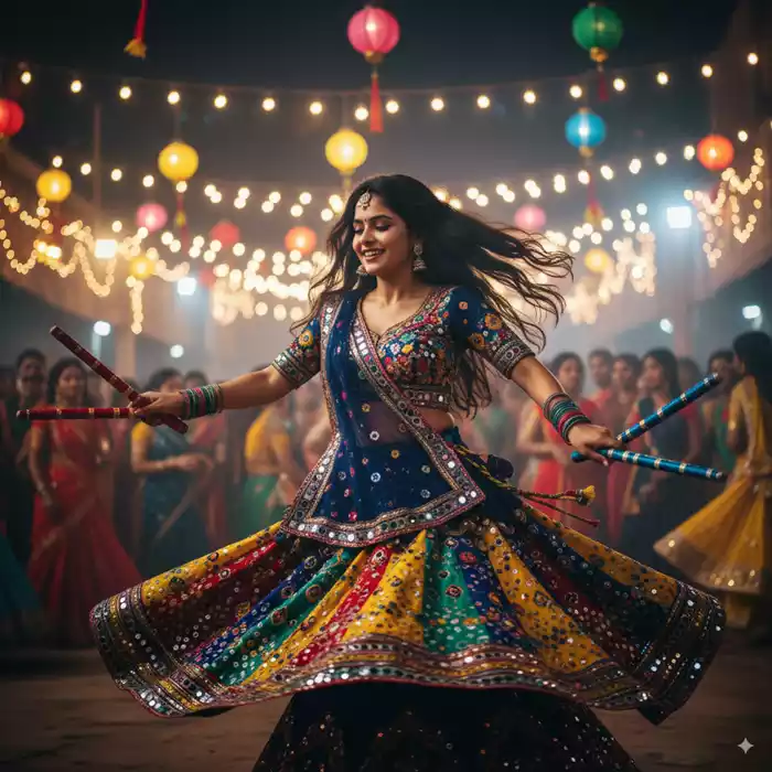Navratri AI Images Prompt 2025: AI से बनाएं वायरल गरबा और दुर्गा पूजा इमेजेस