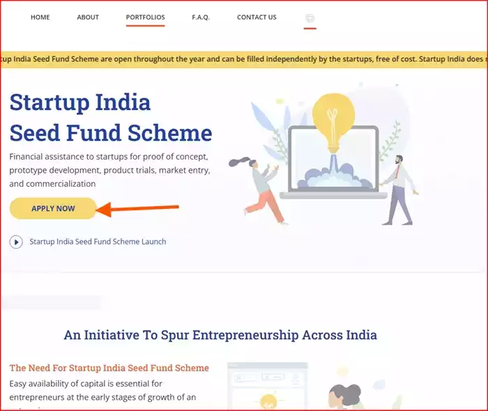 Startup India Seed Fund Scheme 2025