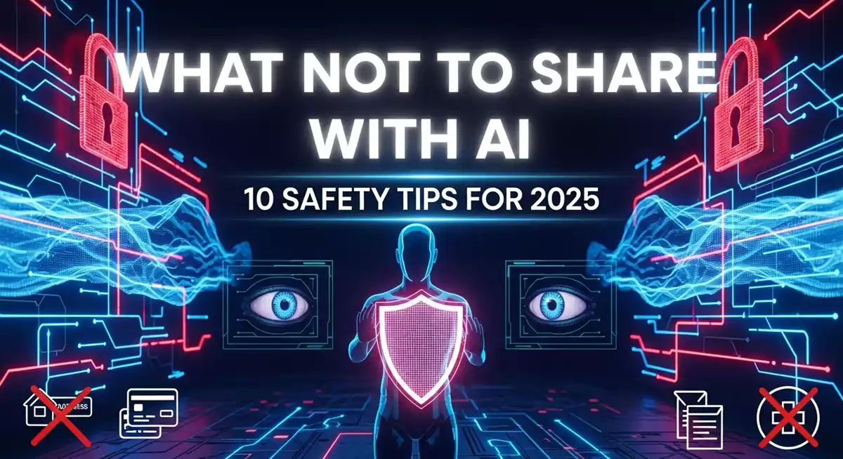 AI इस्तेमाल करते समय क्या शेयर करें और क्या नहीं: 10 AI Privacy Tips