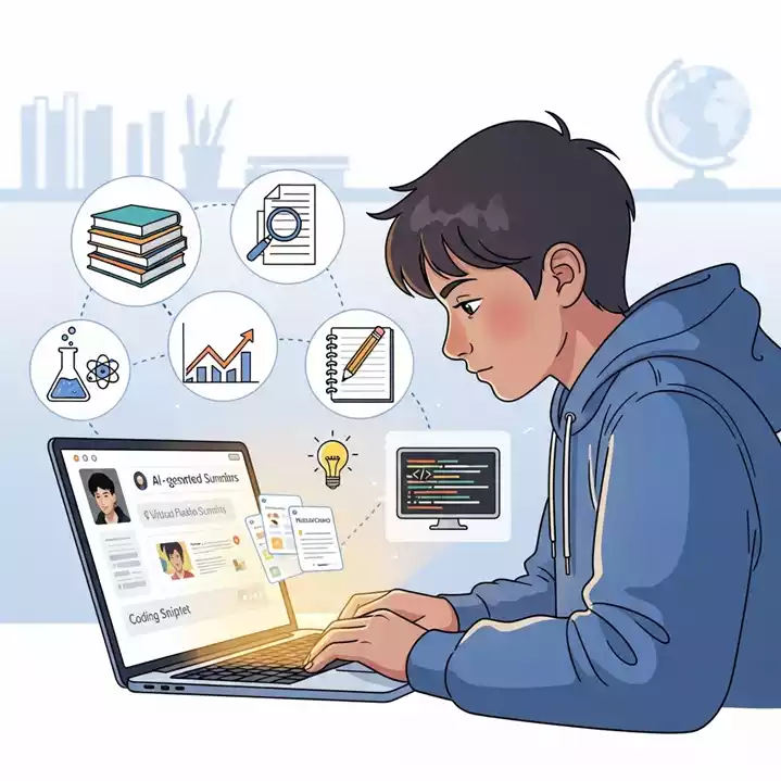 छात्रों के लिए 10 सर्वश्रेष्ठ मुफ्त AI टूल्स | Best Free AI Tools for Students