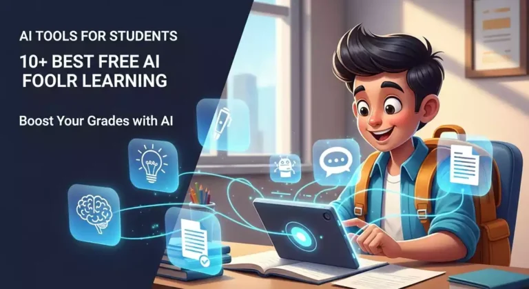 छात्रों के लिए 10 सर्वश्रेष्ठ मुफ्त AI टूल्स | Best Free AI Tools for Students