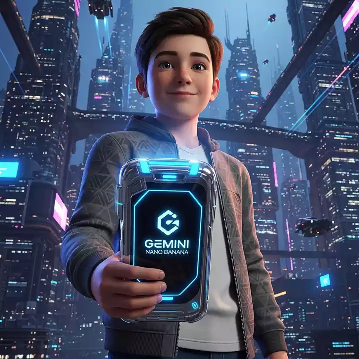 gemini ai photo prompt copy paste trending boy