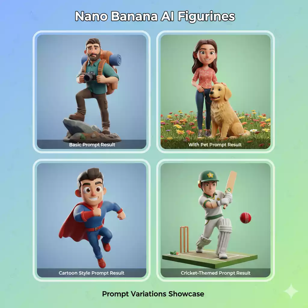 Nano Banana AI से 3D Figurine कैसे बनाएं: स्टेप-बाय-स्टेप गाइड और बेस्ट प्रॉम्प्ट्स
