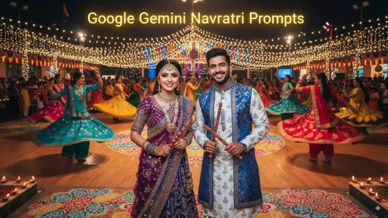google gemini navratri ai prompts