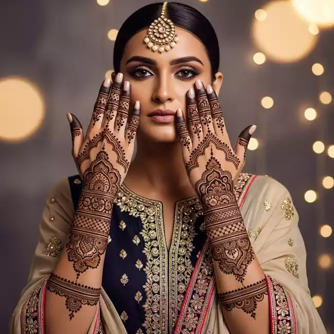 Karwa Chauth 2025: AI से बनाएं सबसे अलग करवा चौथ मेहंदी डिज़ाइन (25+ प्रॉम्प्ट्स!)