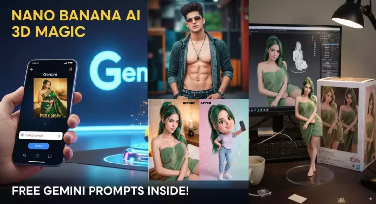 Nano Banana AI 3D Figurine Prompt: Gemini से फ्री 3D फोटो बनाएं