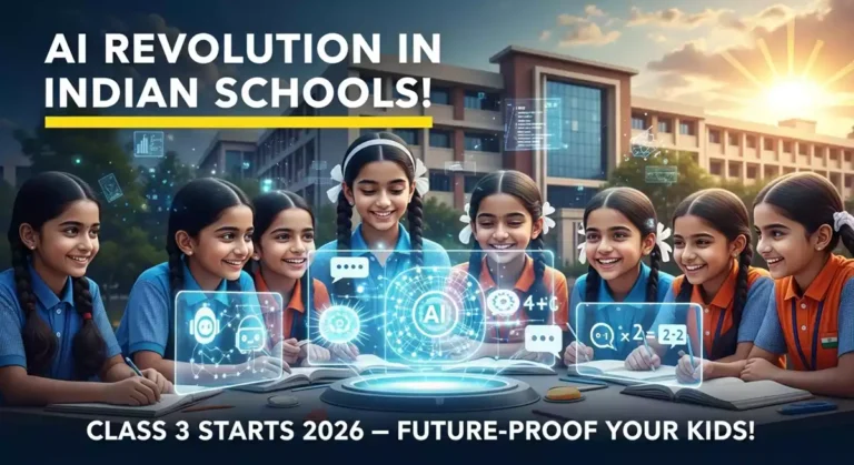 AI Education in Schools in India: कक्षा 3 से AI की पढ़ाई शुरू!