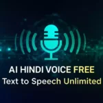 ai hindi text to voice generator free