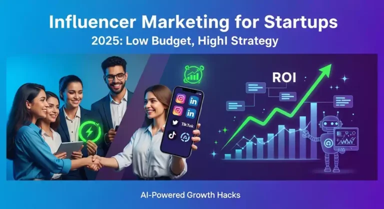 स्टार्टअप के लिए AI Influencer Marketing: कम बजट में हाई ROI