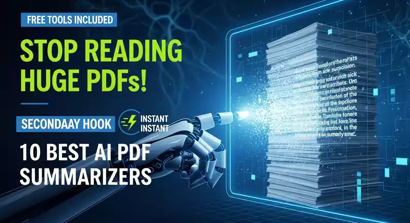 ये हैं 10 Best AI PDF Summarizer: घंटों का काम मिनटों में कर देंगे