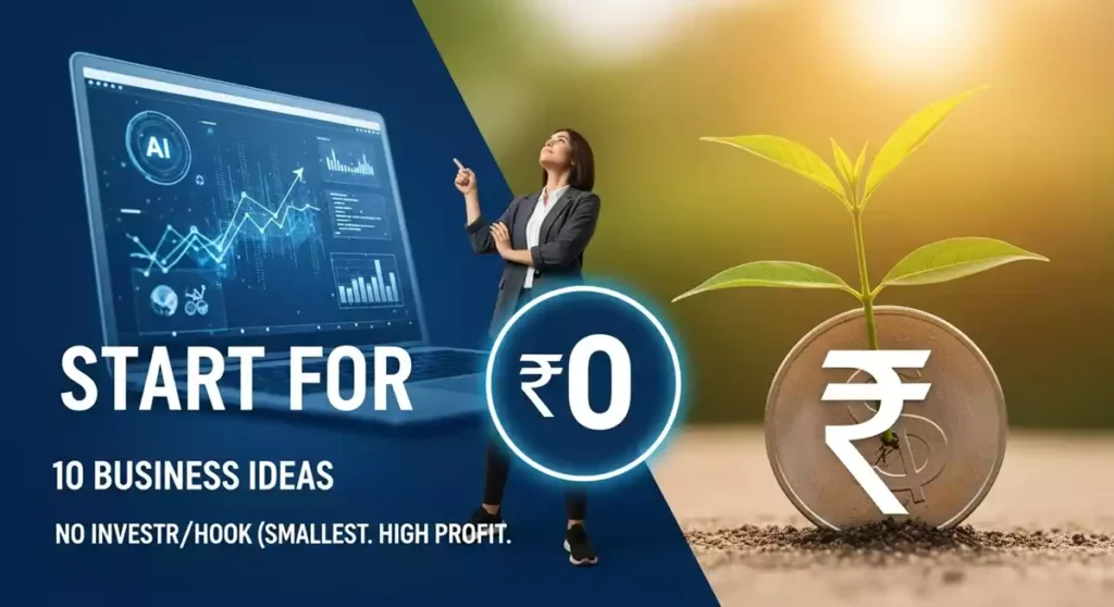2025 के टॉप 10 AI Startup Ideas (भारत): ₹0 से 10X ग्रोथ और कमाई