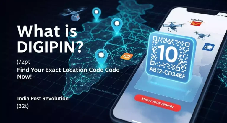 डिजीपिन क्या है? अपनी लोकेशन का DIGIPIN कैसे पता करें - India Post की नई डिजिटल एड्रेस सिस्टम
