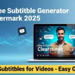 Best Free Subtitle Generator No watermark: AI से वीडियो में ऑटो सबटाइटल कैसे ऐड करें