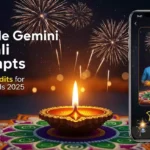 Google Gemini Diwali Prompt: AI से बनाएं दिवाली हैंडराइटन इनवाइट फोटो