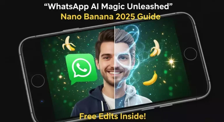Google Gemini Nano Banana on WhatsApp: फ़ोन पर AI फ़ोटो और वीडियो बनाएँ!
