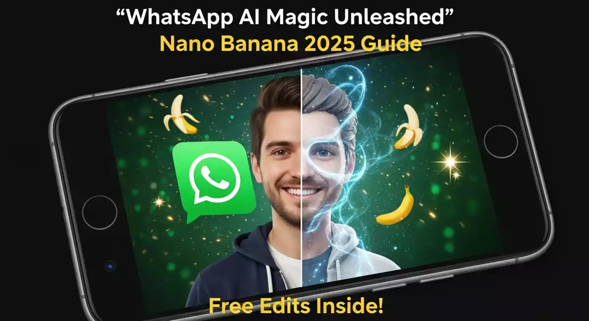 Google Gemini Nano Banana on WhatsApp: फ़ोन पर AI फ़ोटो और वीडियो बनाएँ!