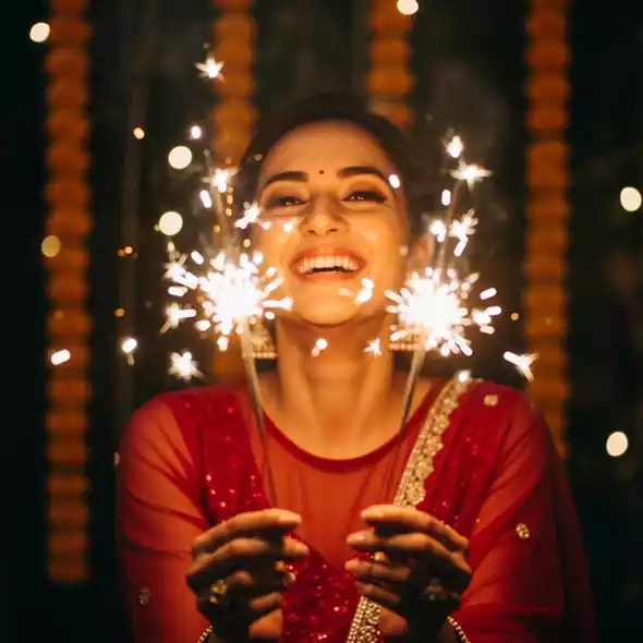 Google Gemini Diwali Prompt: AI से बनाएं दिवाली हैंडराइटन इनवाइट फोटो