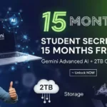 Google One Student Offer 15 Months: Gemini Advanced & 2TB storage Free