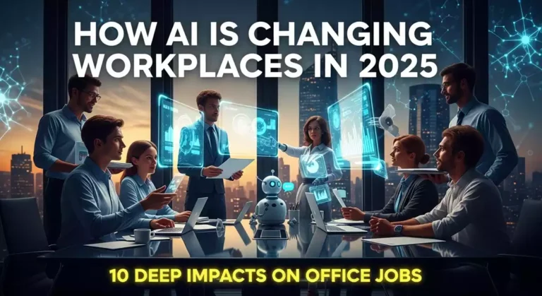 AI कैसे बदल रहा है वर्कप्लेस? how ai is changing the workplace