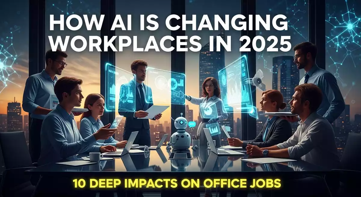 AI कैसे बदल रहा है वर्कप्लेस? how ai is changing the workplace